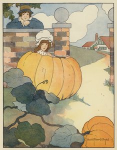 De pompoeneter door Blanche Fisher Wright